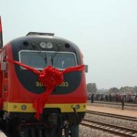 ANGOLA-TRAINS-IN-HARBOUR