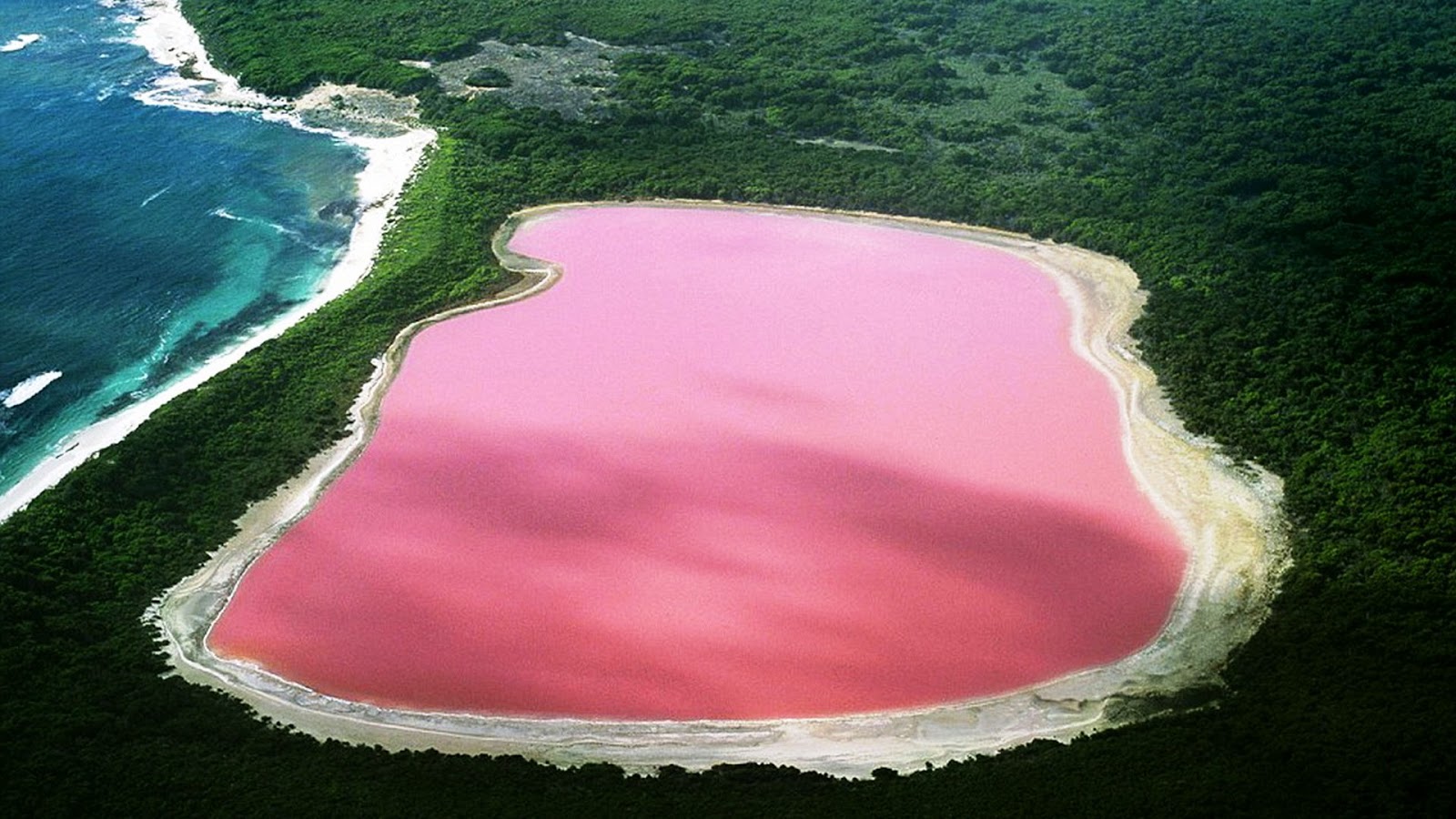 salty lake retba