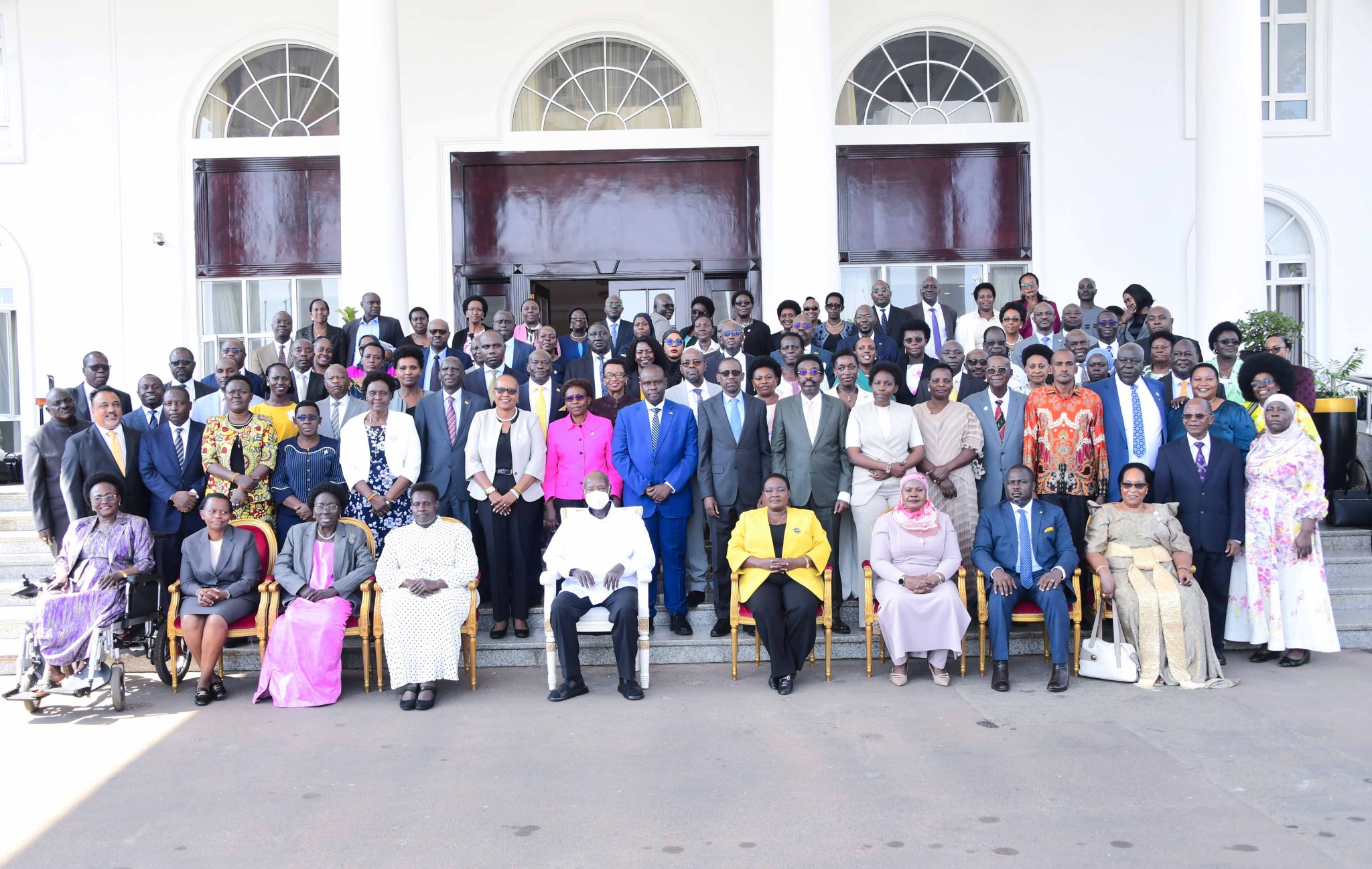 President-Museveni-Chairs-First-Cabinet-Meeting-State-House-Enetebbe