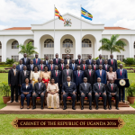 Uganda Cabinet of the Republic of Uganda 2016 group portrait